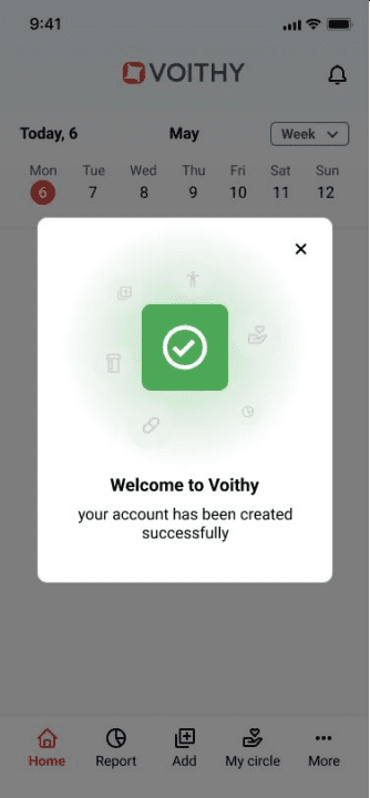 Voithy تطبيق يهتم بالصحة العامة ومواعيد تناول العلاج والغذاء والتعليمات الطبية للحالات