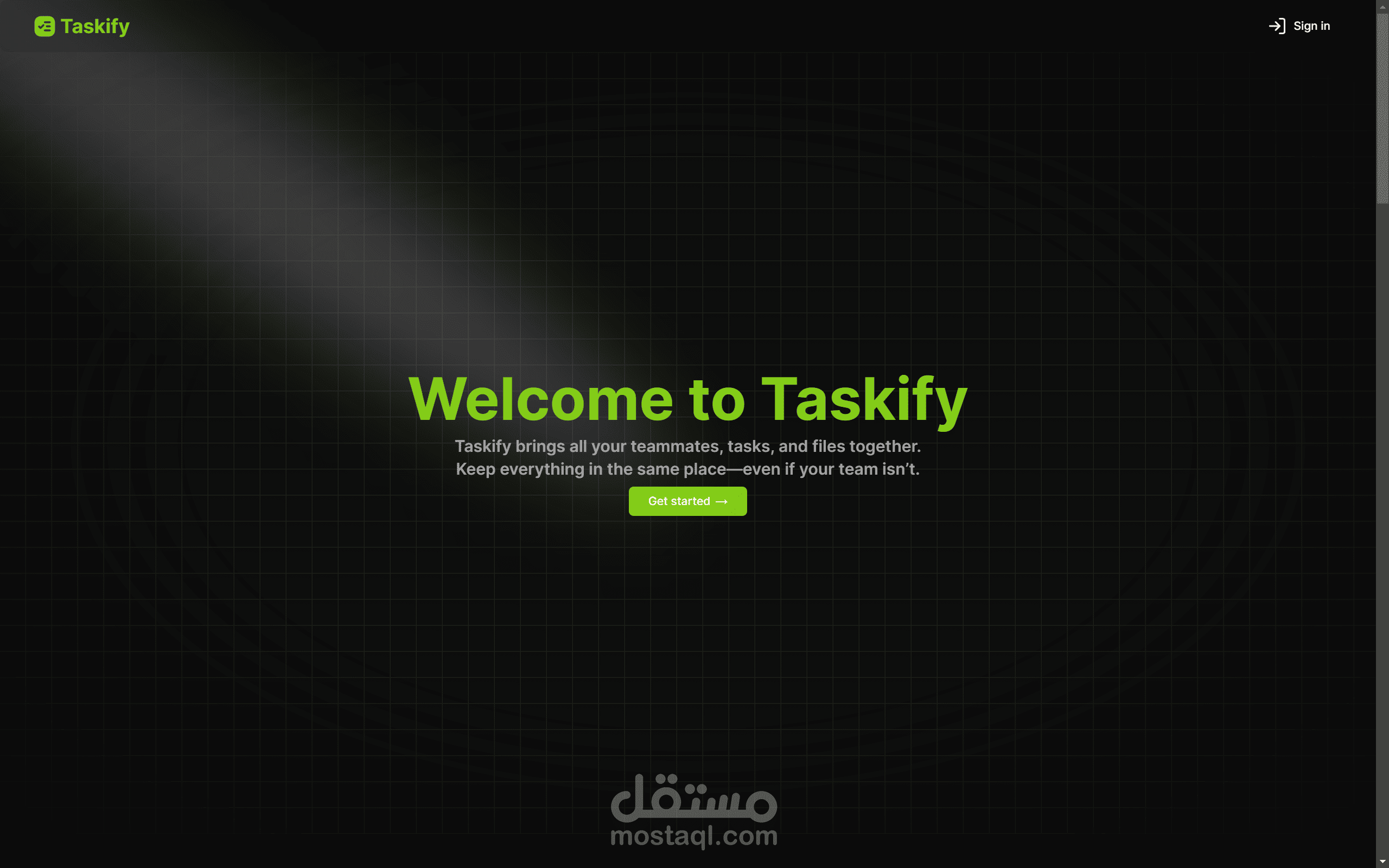 Taskify | مستقل