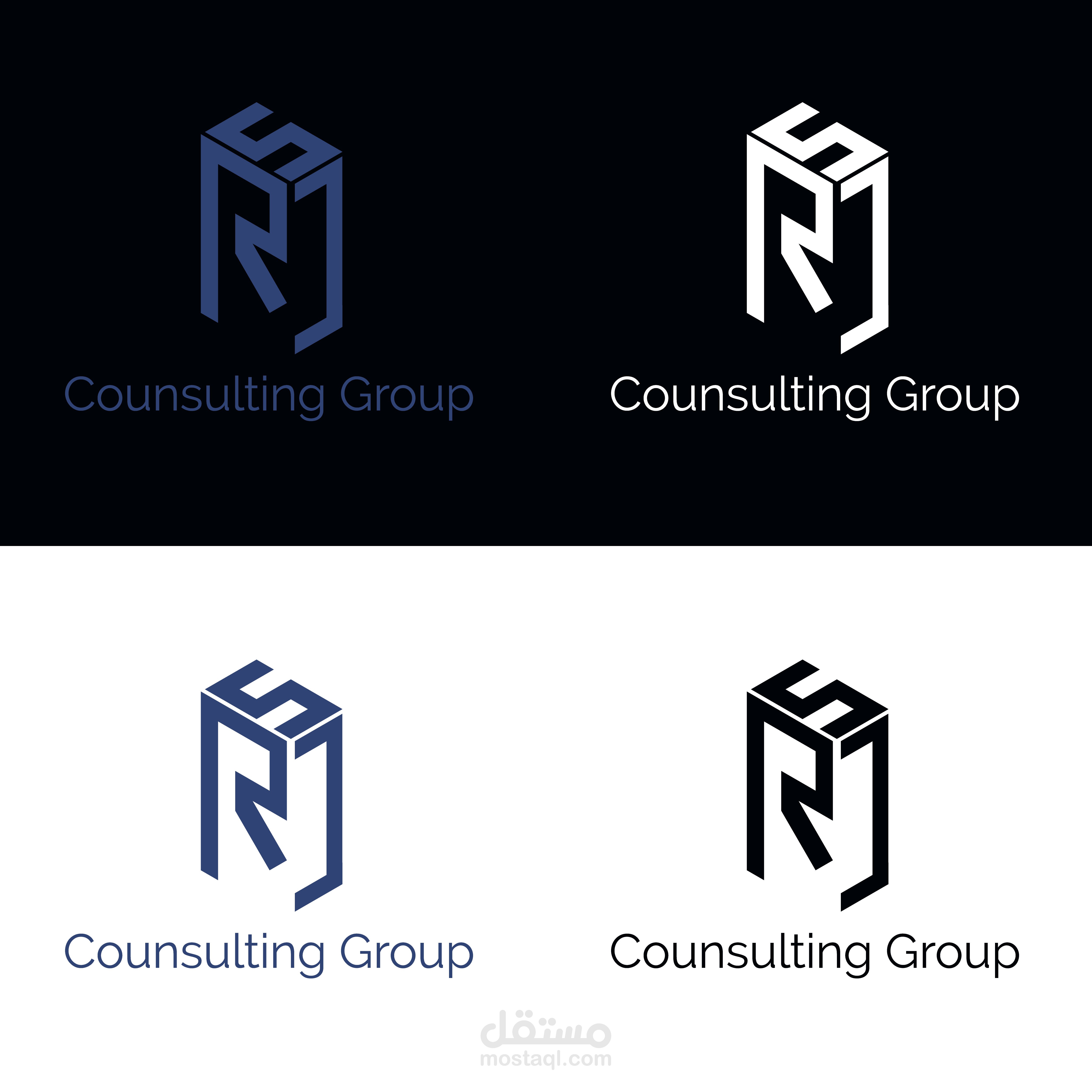 ٌ RJS | Logo and Business Card Design