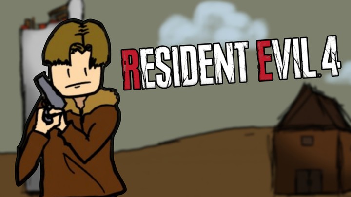 فديو انميشن عن لعبة resident evil 4 ثنائي الأبعاد