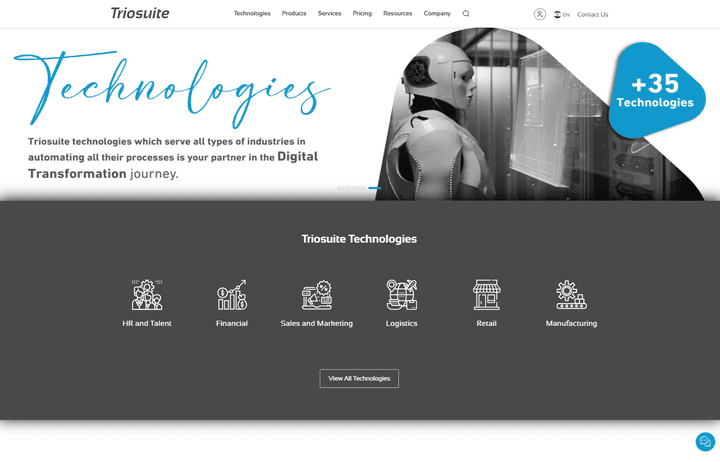 Triosuite Website