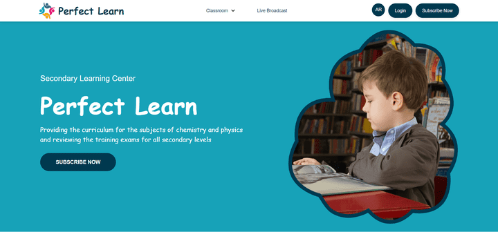 Perfect Learn Website