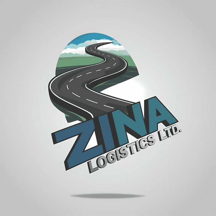 logo design for Zina logistics