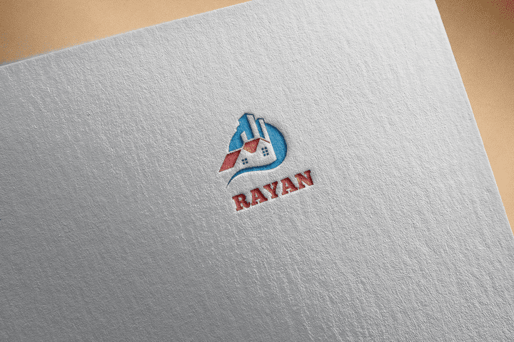 create logo and mockups  for realstate called rayan