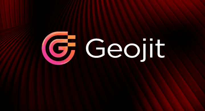 Geojit Fin Tech Solutions logo Design & Brand identity