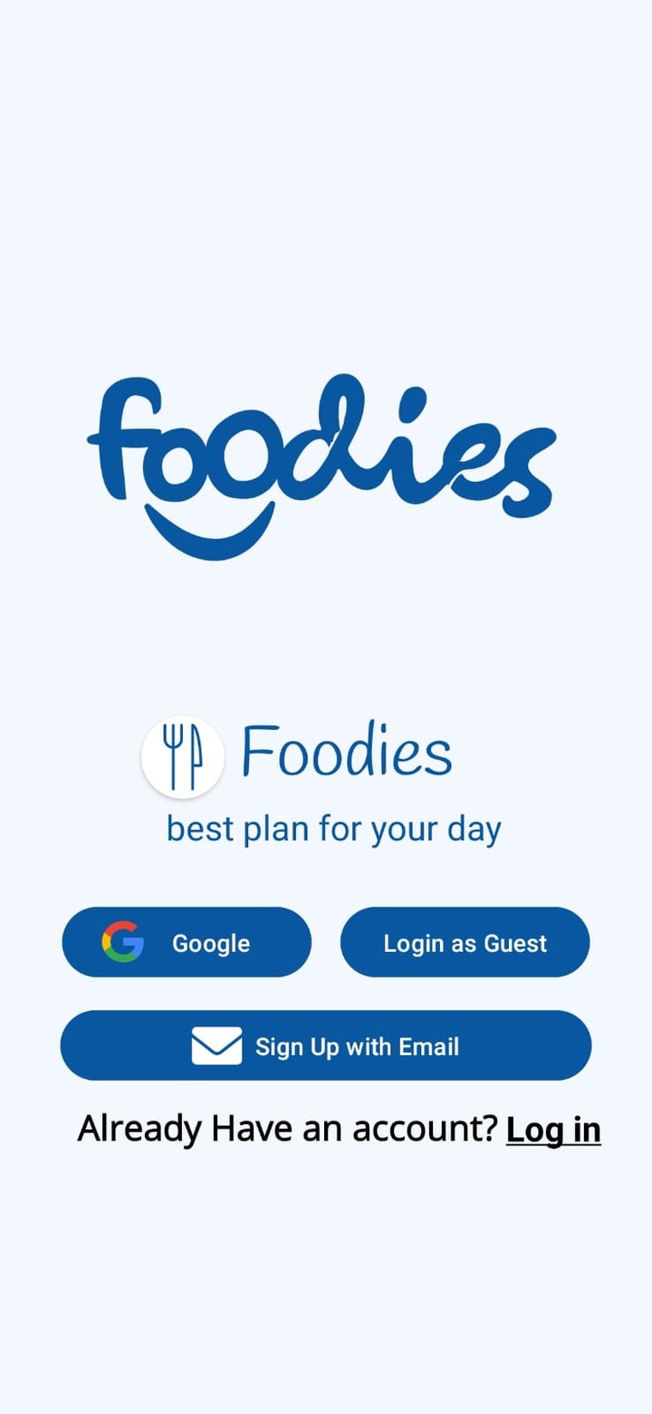 Food Recommendation Application