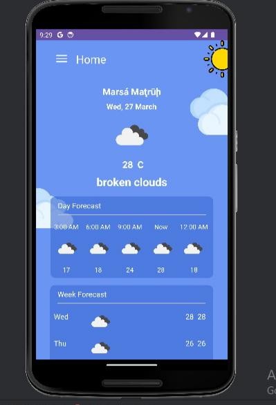 Forecast app