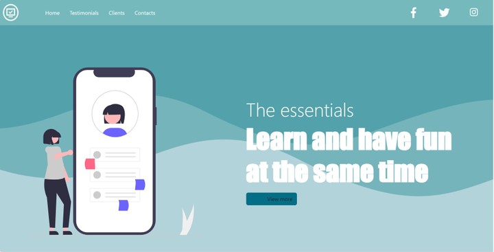 E-learning bootstrap