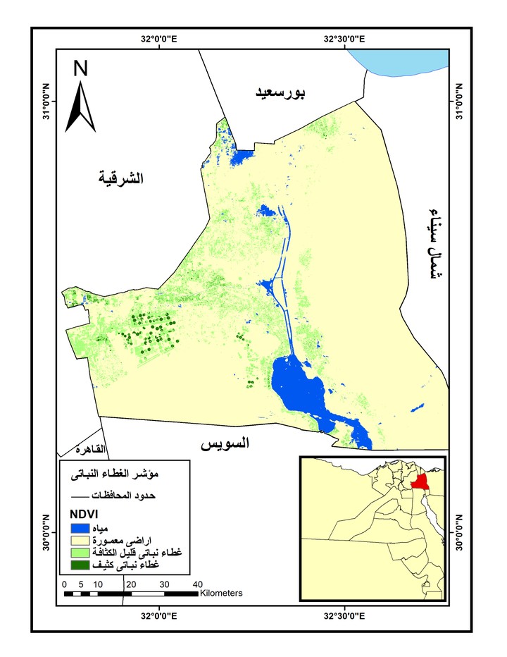 الغطاء النباتى