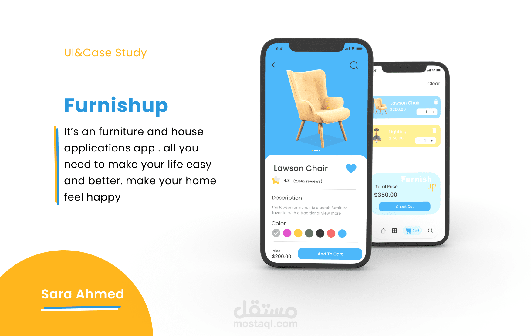 Furnishup (تطبيق لبيع الاثاث)