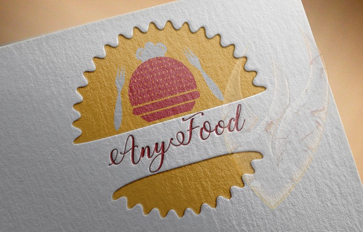 intro for "any food"  logo