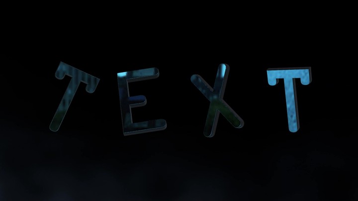 Intro 3D Text