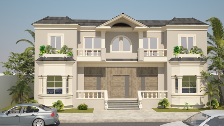 مشاريع تصميم معماري لعمارات سكنيه