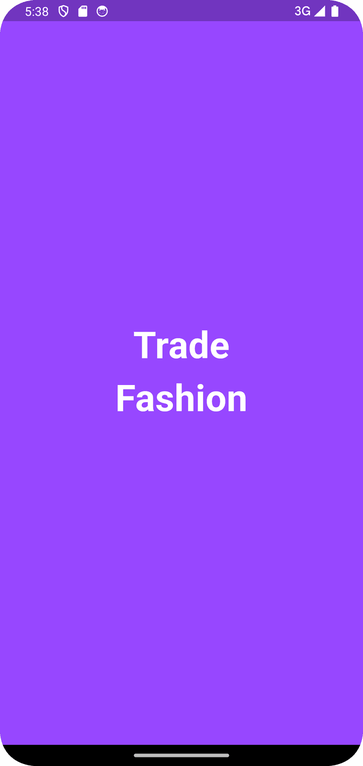 تطبيق تسوق للملابس (Trade Fashion)