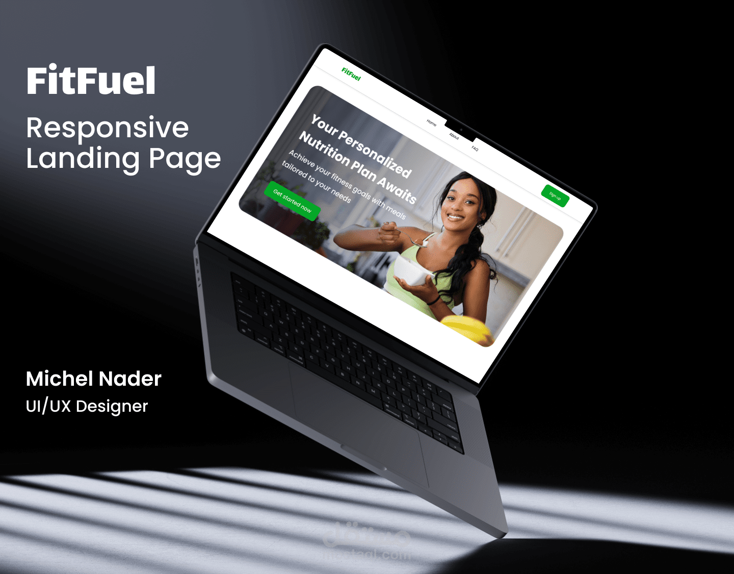 FitFuel - Responsive Landing Page