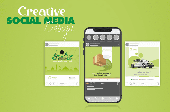 Creative social media designs