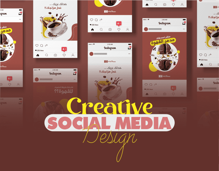 Creative social media Design