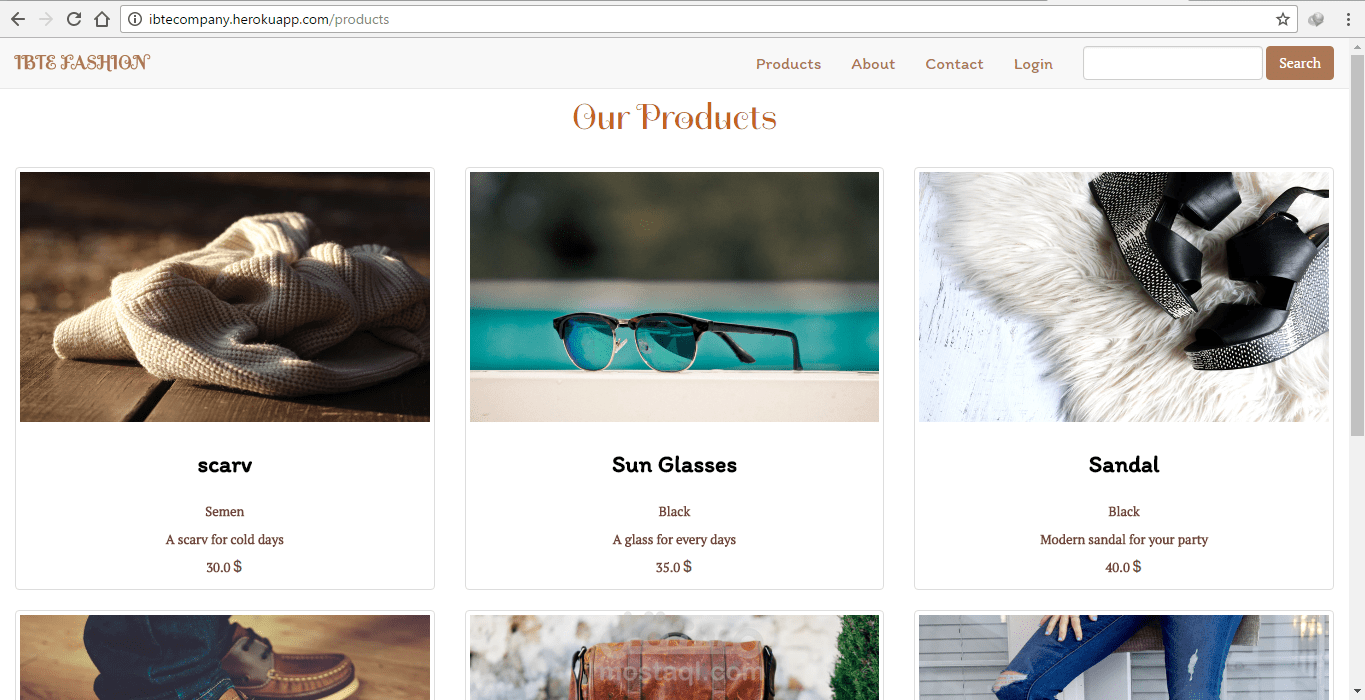 E-Commerce Website