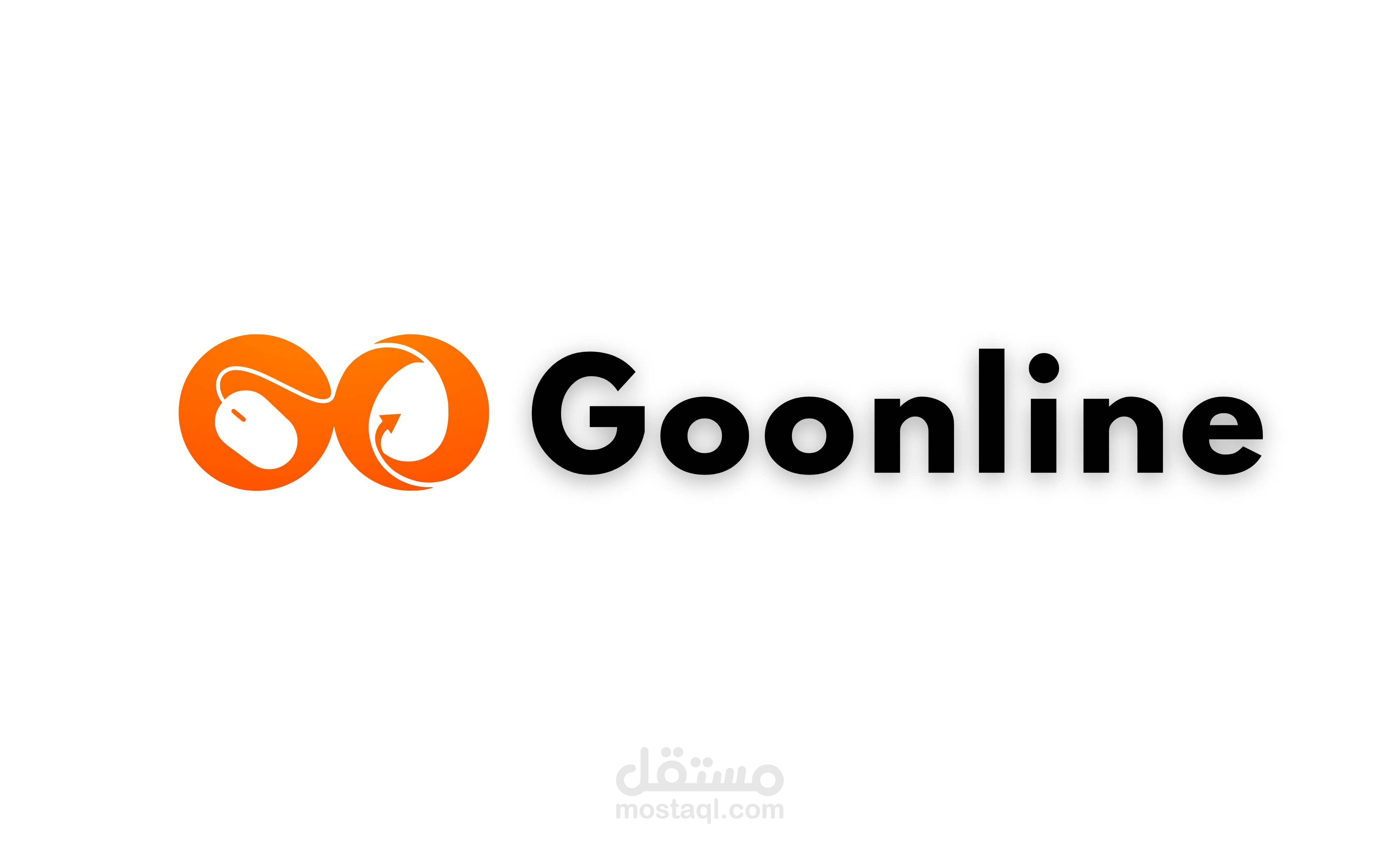 تصميم شعار موقع إلكتروني Go Online