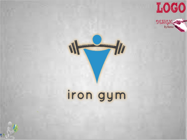 logo iron gym