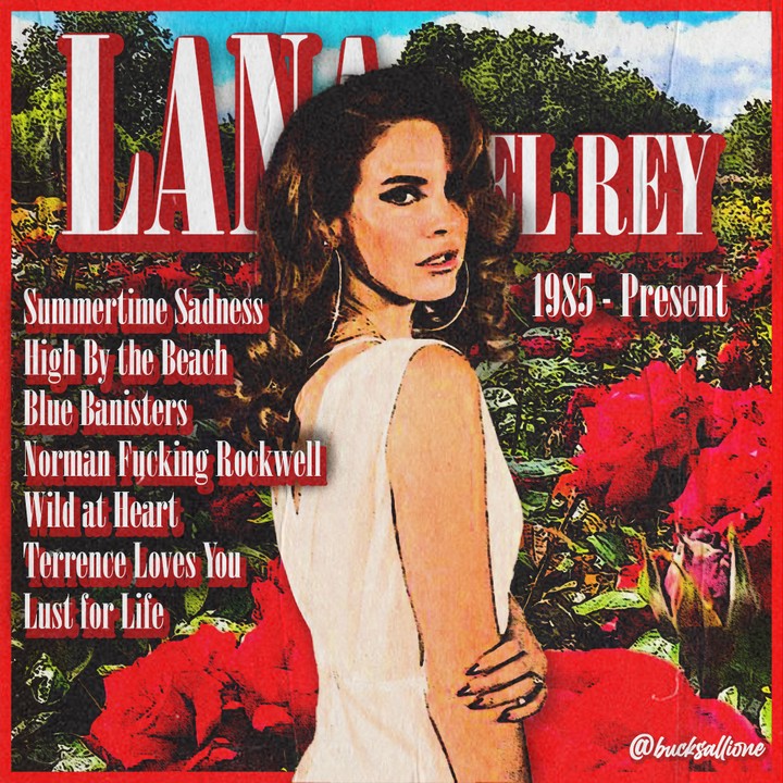 LANA DEL REY POSTER DESIGN