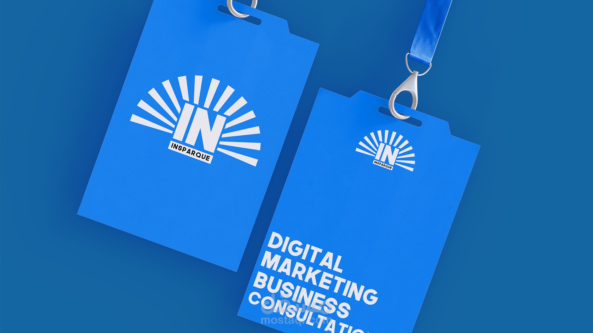 INSPARQUE DIGITAL MARKETING LOGO AND VISUAL IDENTITY