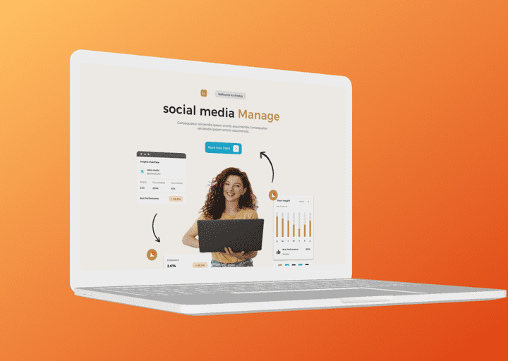 Social Media Manage Website