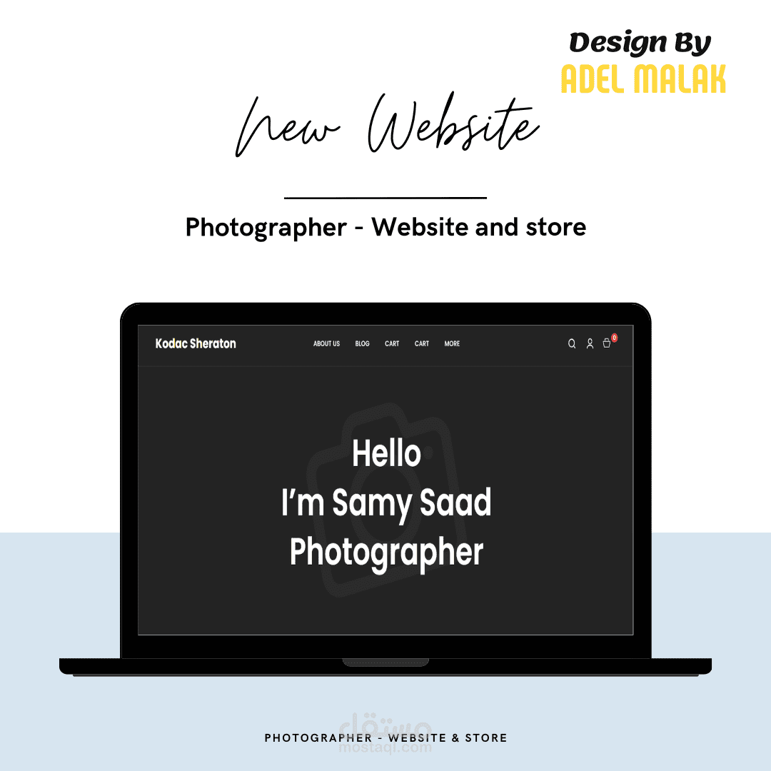 Photographer - Website and store