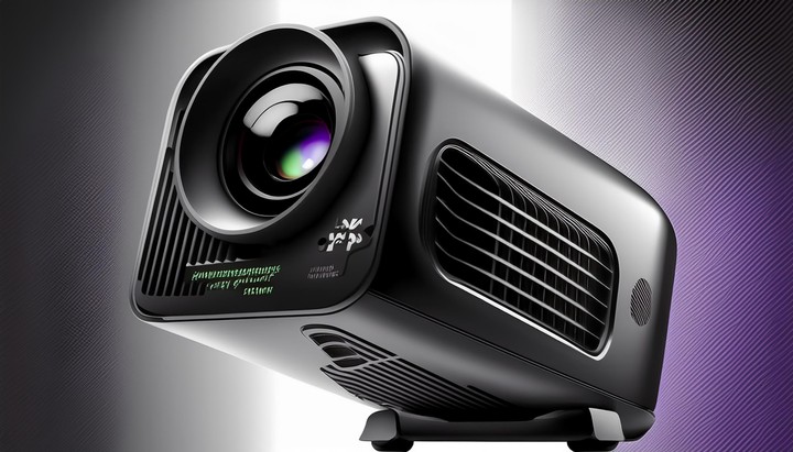 فيديو اعلاني ل4k portable projector