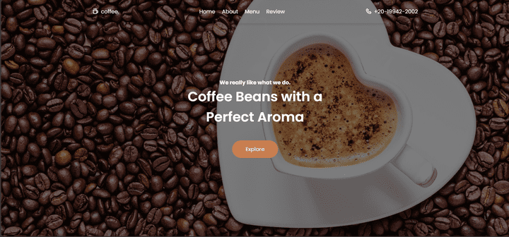 Coffe-Website