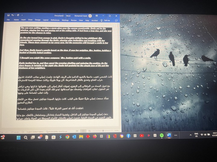 ترجمة روايات من انجليزي الي عربي والعكس