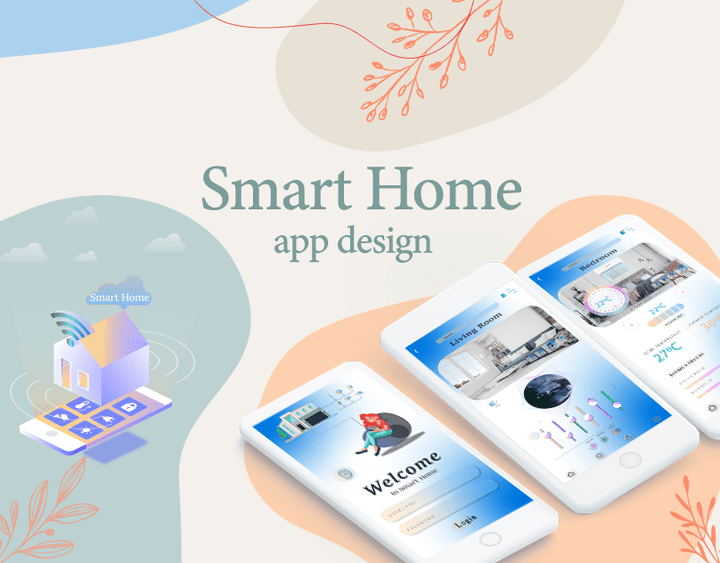 Smart Home app UI / UX Design