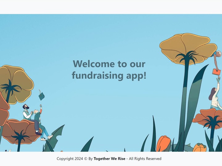 تطبيق الويب لجمع التبرعات Django