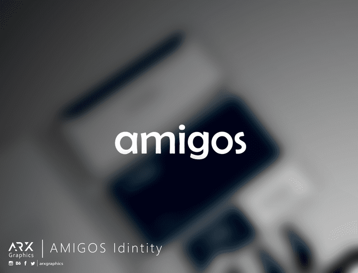 هوية تجارية لـ AMIGOS