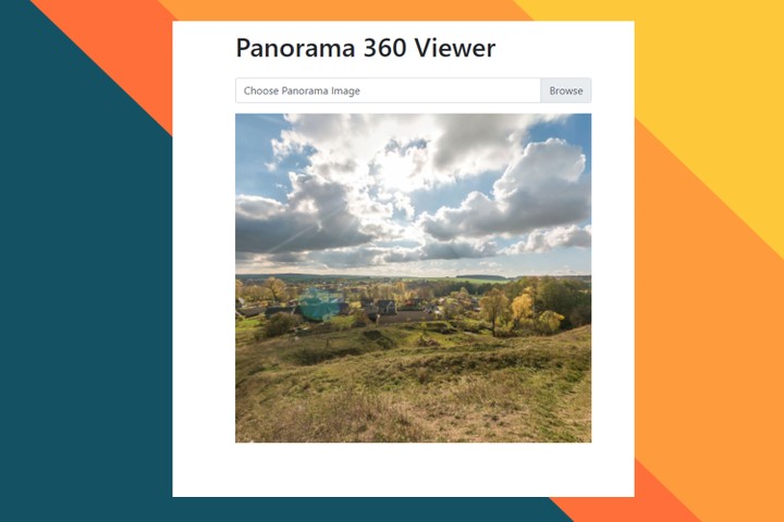 موقع لتحويل الصوره البانوراما الي صوره 360