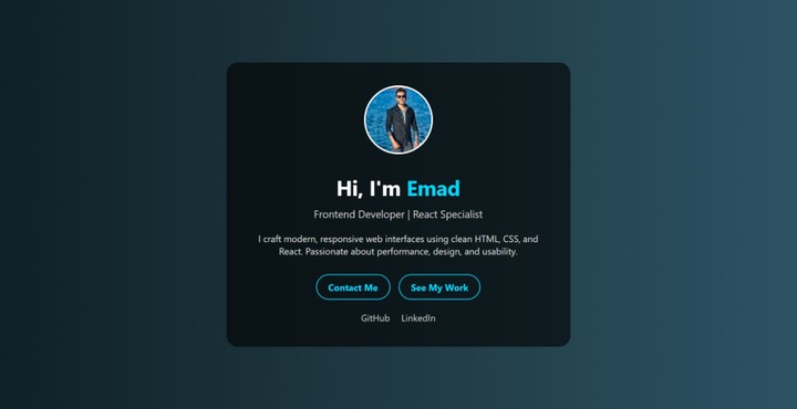 Landing Page (Portfolio)