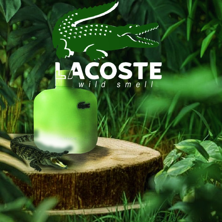 عمل اعلان عن برفيوم lacoste