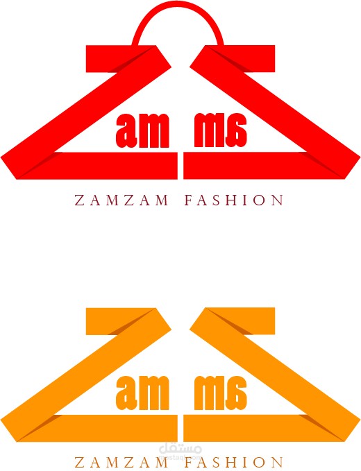 fashon logo تصميم شعار زمزم للملابس | مستقل