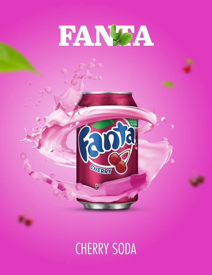 fanta social media poster