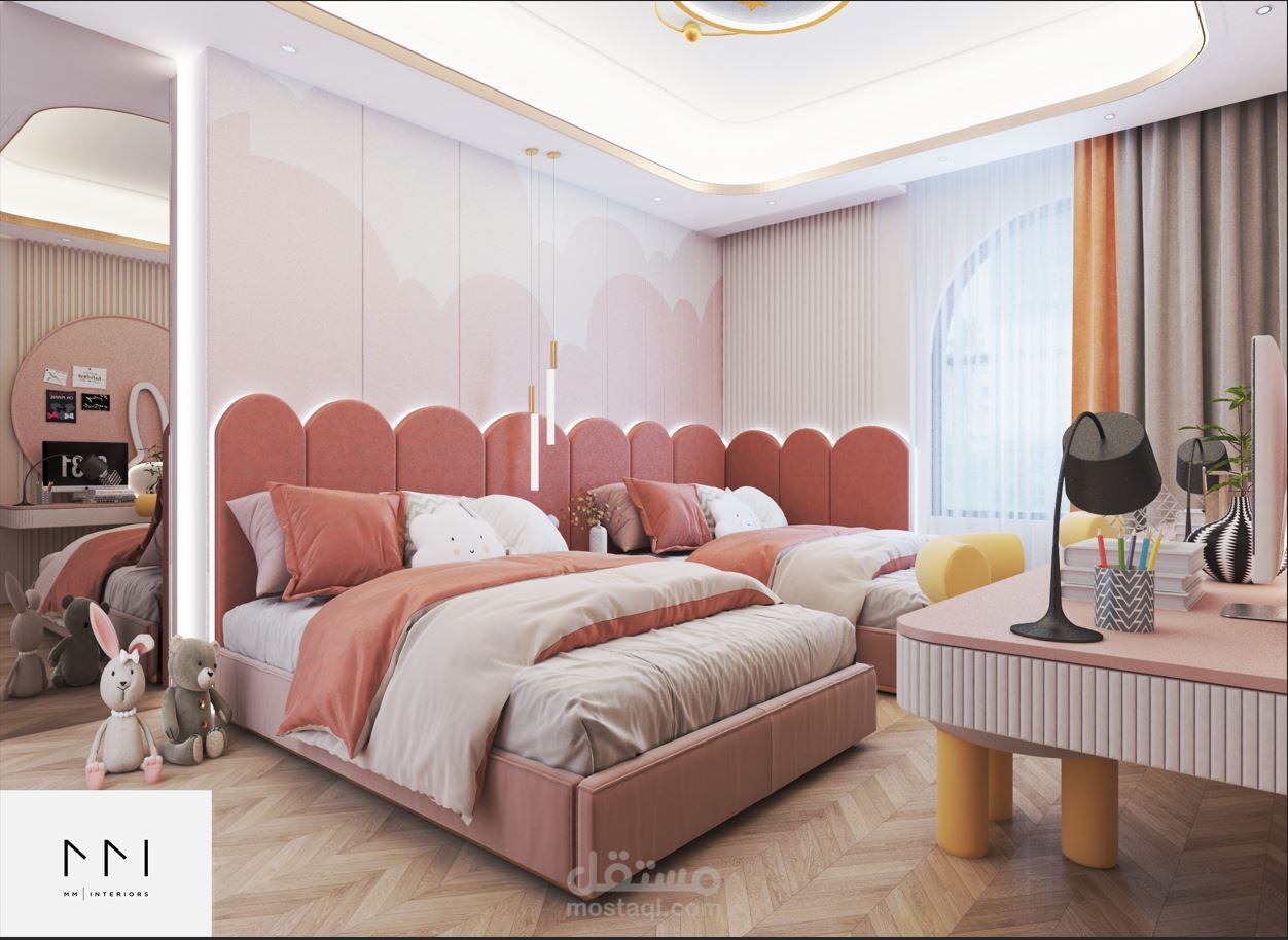 تصميم غرف نوم أطفال – إبداع، ألوان، وراحة لطفلك