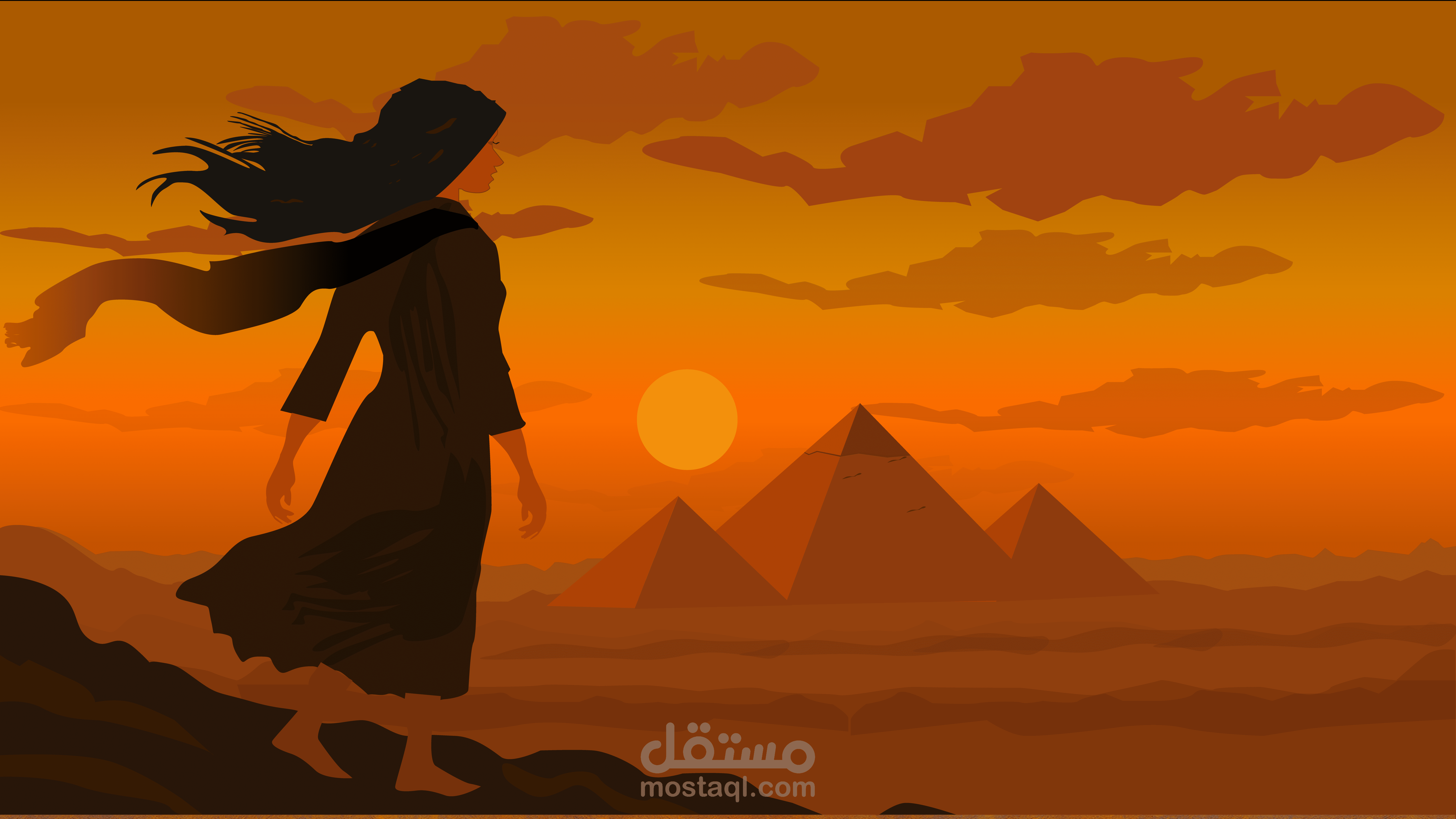 فديو موشن فني يعكس اصالة الحضارة المصرية