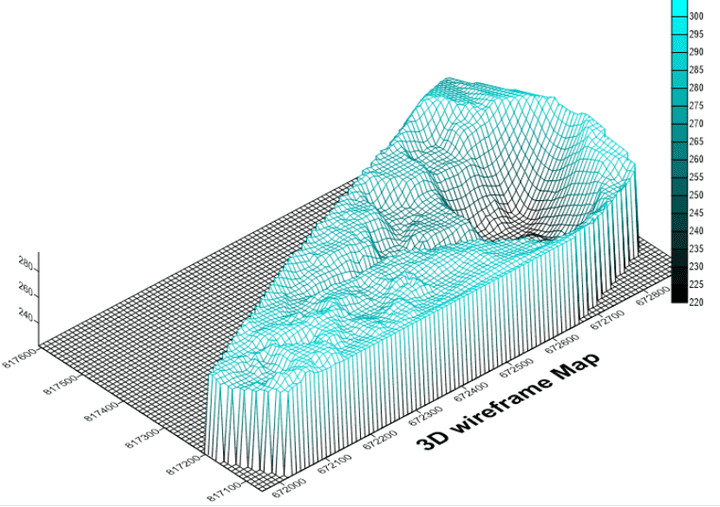 3D wire frameMap