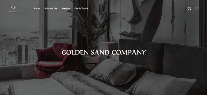 Golden Sands Company Website