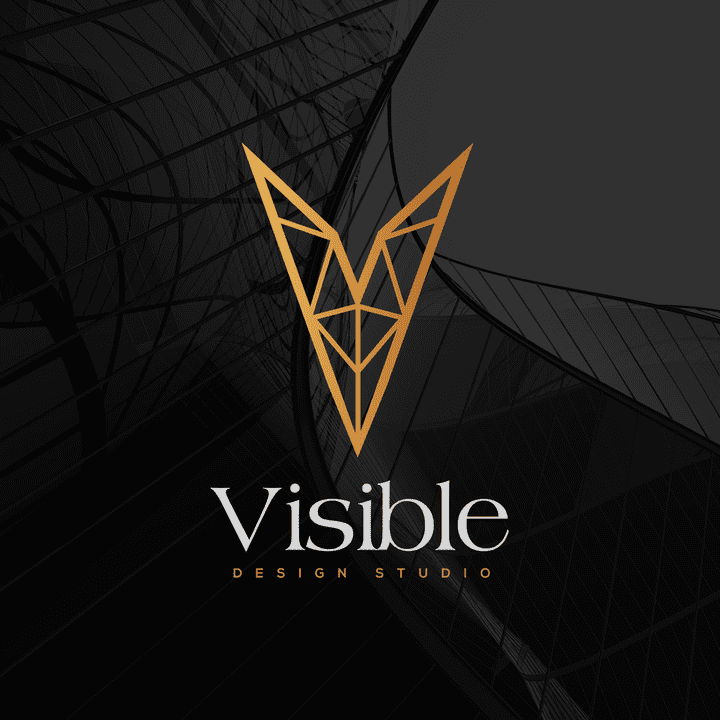 شعار شركه Visible للتصميم المعمارى
