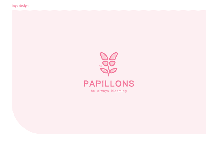 Papillons - logo design