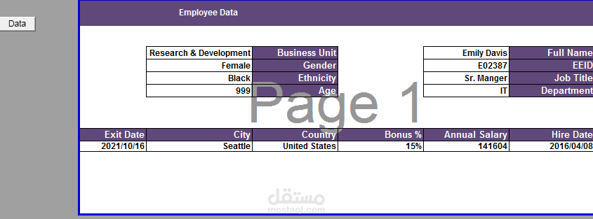 VBA Project