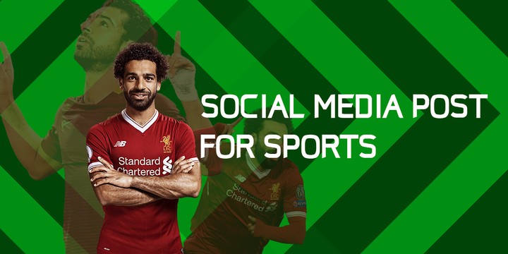 social media post for Sports news page