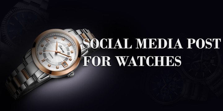 social media post for watch shop