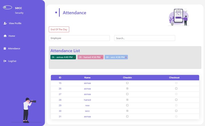 attendance tracking system
