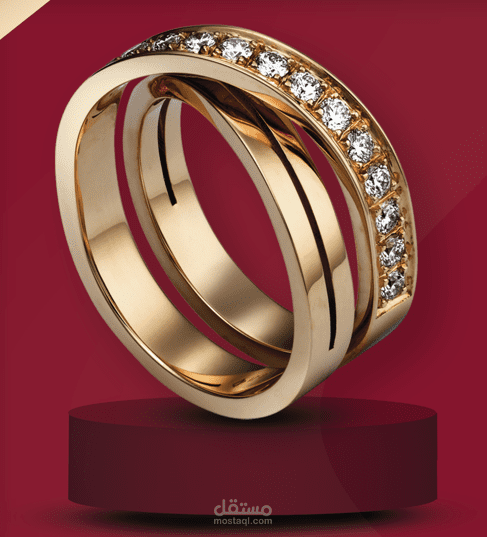 تصميم بروشور دعائي لمنتج - مجوهرات